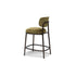 Linteloo Gentle Bar Chair by Sebastian Herkner with a cast aluminum frame and upholstered seat | Casa Design Group