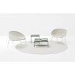 Handcrafted Lio Outdoor Coffee Table by Paola Lenti with Unique Stoneware Top | Casa Design Group