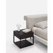 Halfsquare Nightstand by Living Divani with Geometric Design | Casa Design Group
