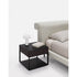 Halfsquare Nightstand by Living Divani with Geometric Design | Casa Design Group