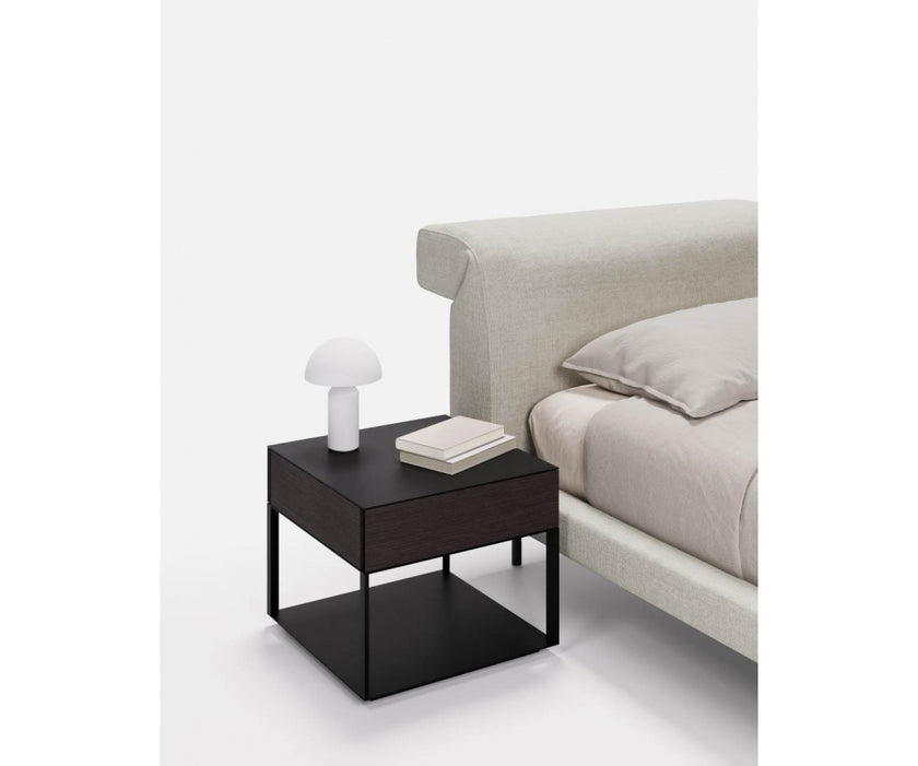 Halfsquare Nightstand by Living Divani with Geometric Design | Casa Design Group