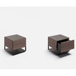 Halfsquare Nightstand by Living Divani with Geometric Design | Casa Design Group