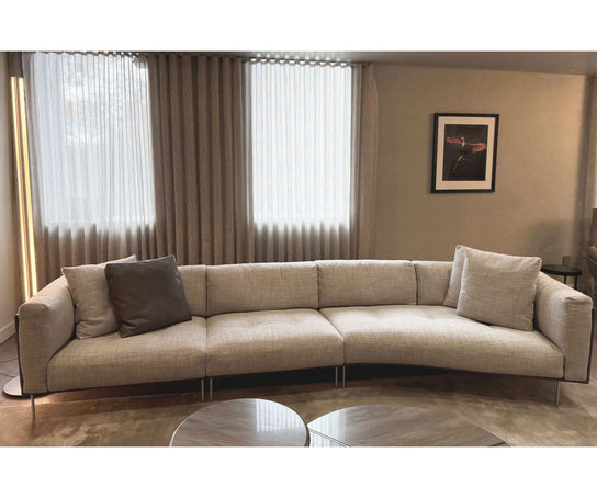 Floor Sample Rod Bean Sofa