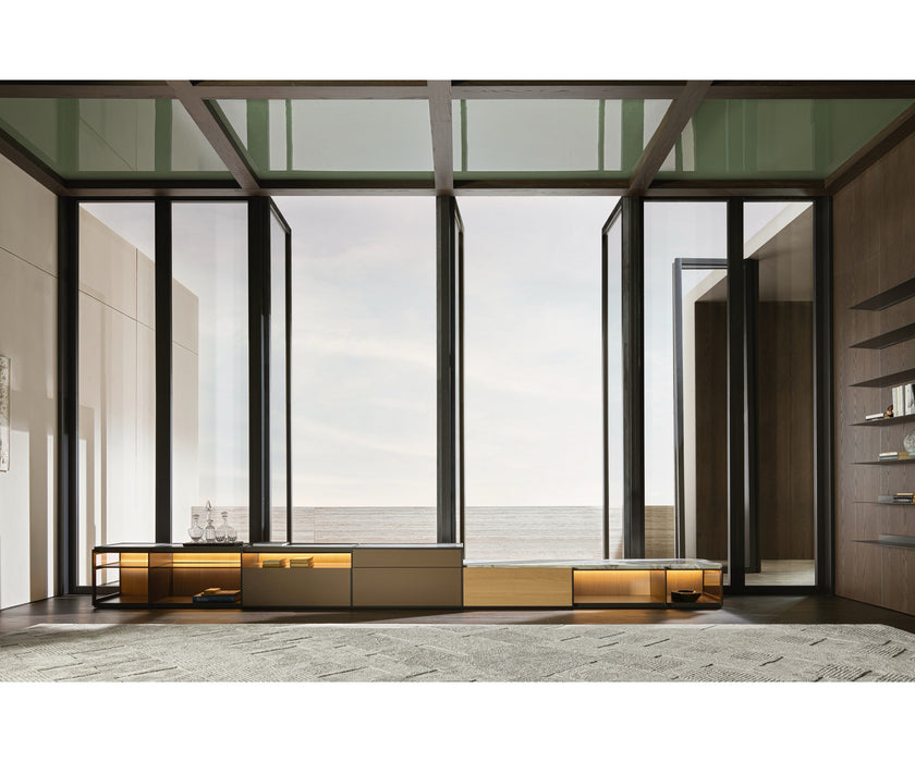 High End Logos Modular Wall Unit by Molteni&C Casa Design Group