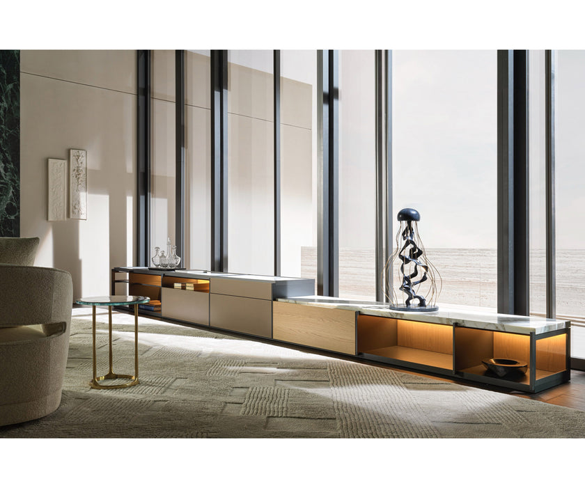 High End Logos Modular Wall Unit by Molteni&C Casa Design Group
