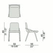 High End Lolita Chair by Porada Casa Design Group