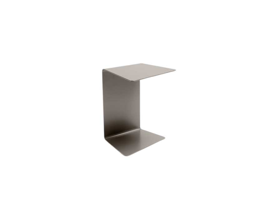 Loman Outdoor C Table in Light Brown Painted Steel by Ditre Italia | Casa Design Group