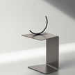Loman Outdoor C Table in Light Brown Painted Steel by Ditre Italia | Casa Design Group