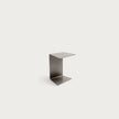 Loman Outdoor C Table in Light Brown Painted Steel by Ditre Italia | Casa Design Group