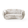 Lorelei Sofa by Giorgetti with sculptural leather upholstery and automotive-inspired contemporary design | Casa Design Group