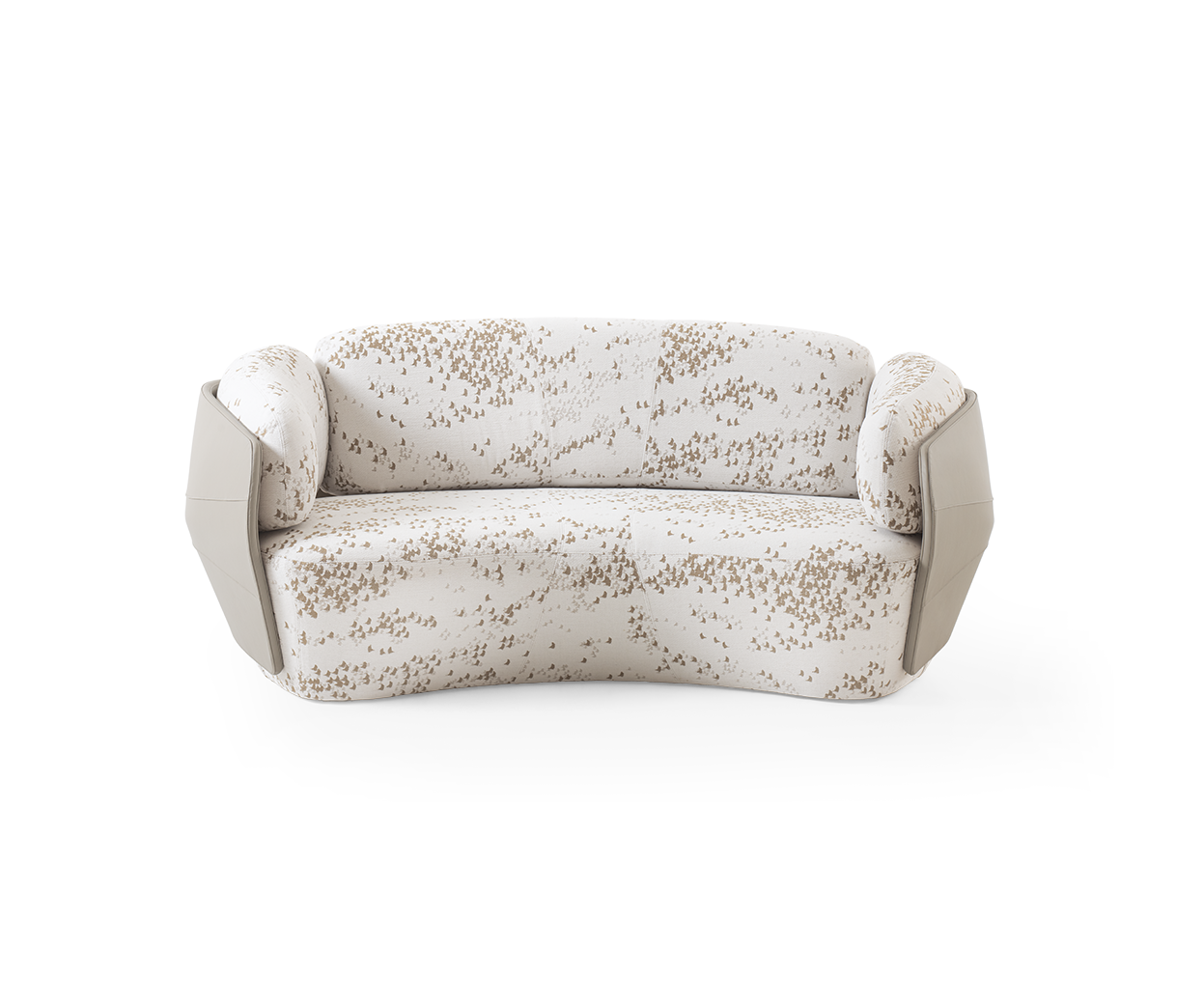 Lorelei Sofa by Giorgetti with sculptural leather upholstery and automotive-inspired contemporary design | Casa Design Group