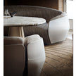 Lorelei Sofa by Giorgetti with sculptural leather upholstery and automotive-inspired contemporary design | Casa Design Group