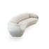 Lorelei Sofa by Giorgetti with sculptural leather upholstery and automotive-inspired contemporary design | Casa Design Group