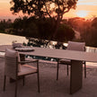 Lucca elegant woven dining chair by Studio Segers for Tribù | Casa Design Group