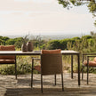 Lucca elegant woven dining chair by Studio Segers for Tribù | Casa Design Group