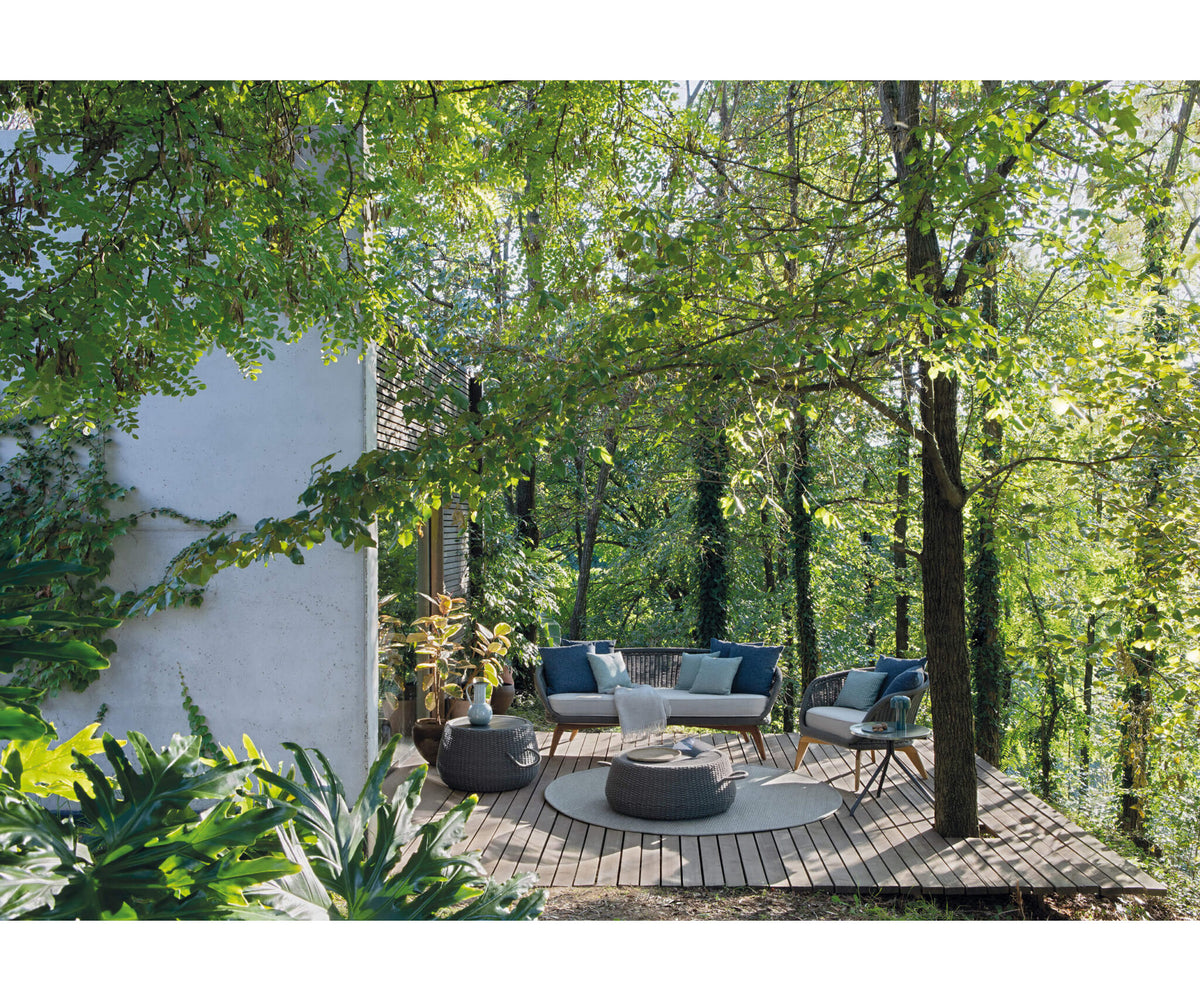 Modern Ludo Outdoor Coffee Table in Aluminum Casa Design Group