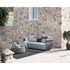 Modern Ludo Outdoor Coffee Table in Aluminum Casa Design Group