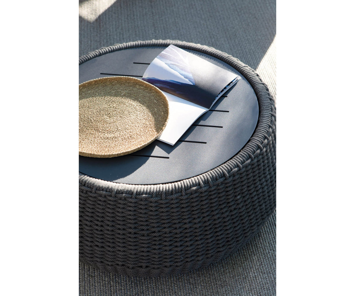 Modern Ludo Outdoor Coffee Table in Aluminum Casa Design Group