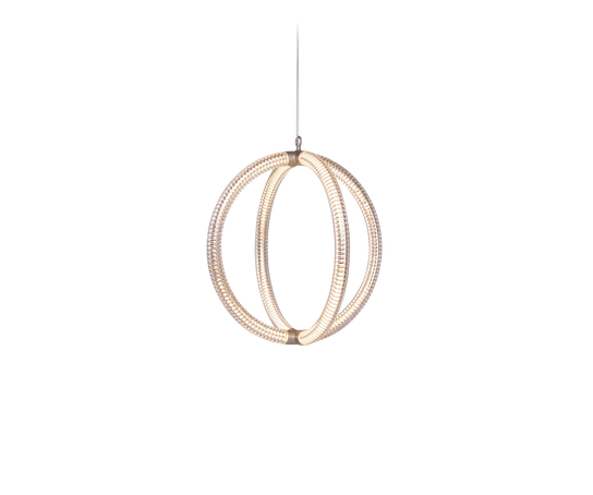 Modern Moooi Luminora Light with Diamond Optical Pattern Casa Design Group