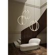 Modern Moooi Luminora Light with Diamond Optical Pattern Casa Design Group