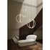 Modern Moooi Luminora Light with Diamond Optical Pattern Casa Design Group