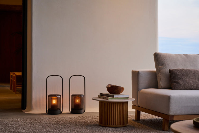 Luna portable lantern by Yabu Pushelberg for Tribù | Casa Design Group