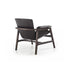 Luxury Arianna armchair by Frigerio with a solid ashwood frame and premium fabric or leather upholstery at Casa Design Group.