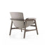 Luxury Arianna armchair by Frigerio with a solid ashwood frame and premium fabric or leather upholstery at Casa Design Group.