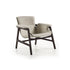 Luxury Arianna armchair by Frigerio with a solid ashwood frame and premium fabric or leather upholstery at Casa Design Group.