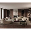 Luxury Lizzye armchair by Frigerio with a solid ashwood frame and premium fabric or leather upholstery | Casa Design Group