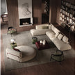 Luxury Lizzye armchair by Frigerio with a solid ashwood frame and premium fabric or leather upholstery | Casa Design Group