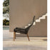 Maia Teak Marengo Relax Chair by Kettal featuring Marengo braided rope, teak legs, and a fog laminate seat cushion, luxury outdoor lounge chair for patios and terraces | Casa Design Group