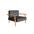 Comfortable Teak Frame Mambo Lounge Outdoor Armchair by Royal Botania Casa Design Group