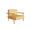 Comfortable Teak Frame Mambo Lounge Outdoor Armchair by Royal Botania Casa Design Group