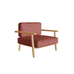 Comfortable Teak Frame Mambo Lounge Outdoor Armchair by Royal Botania Casa Design Group