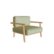 Comfortable Teak Frame Mambo Lounge Outdoor Armchair by Royal Botania Casa Design Group