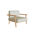 Comfortable Teak Frame Mambo Lounge Outdoor Armchair by Royal Botania Casa Design Group