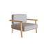 Comfortable Teak Frame Mambo Lounge Outdoor Armchair by Royal Botania Casa Design Group