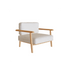 Comfortable Teak Frame Mambo Lounge Outdoor Armchair by Royal Botania Casa Design Group