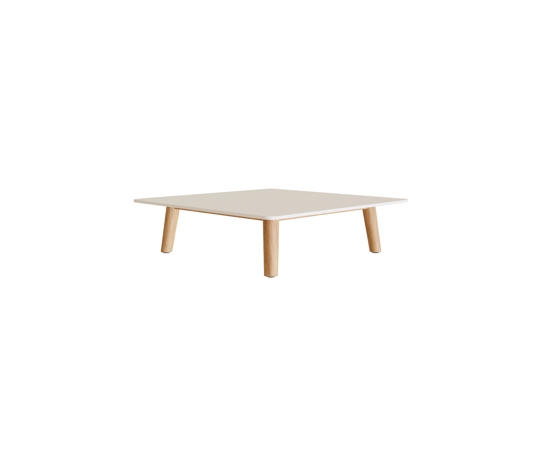 Teak Frame Bohemian Mambo Outdoor Lounge Coffee Table by Royal Botania Casa Design Group