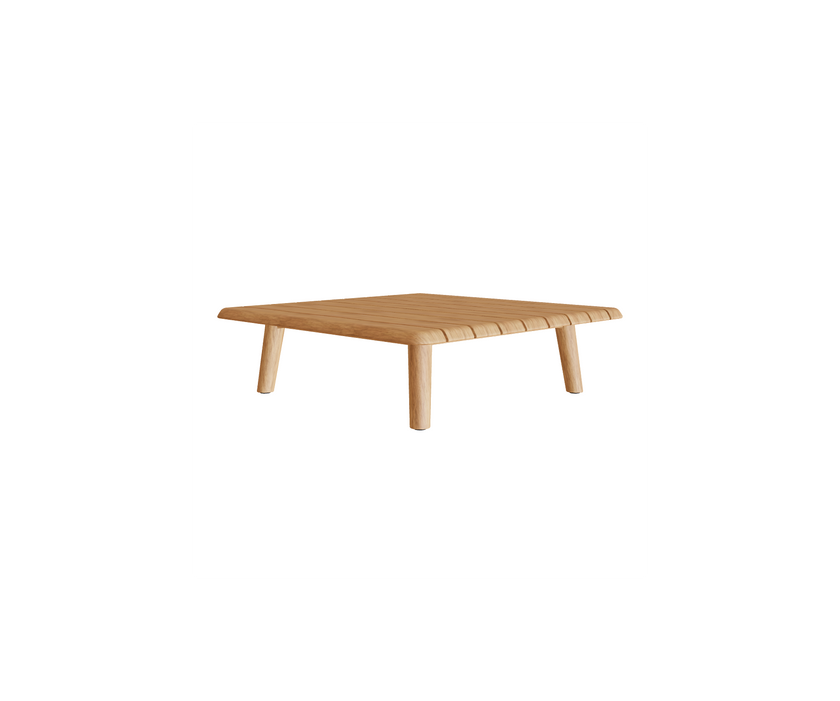 Teak Frame Bohemian Mambo Outdoor Lounge Coffee Table by Royal Botania Casa Design Group