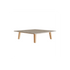 Teak Frame Bohemian Mambo Outdoor Lounge Coffee Table by Royal Botania Casa Design Group