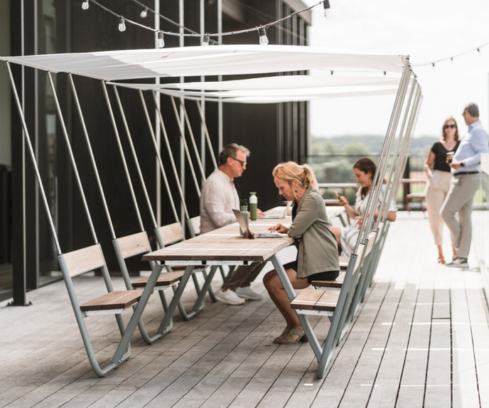 Manille Table Bench Extremis Outdoor