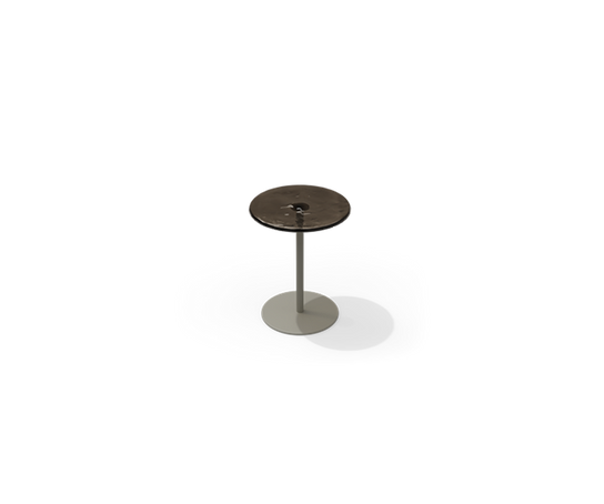 Mare sculptural glass side table by Tribù | Casa Design Group