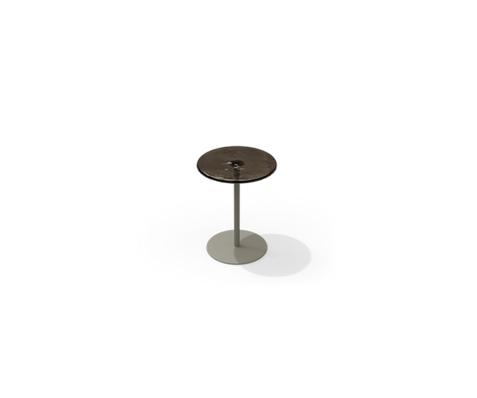 Mare sculptural glass side table by Tribù | Casa Design Group