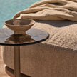 Mare sculptural glass side table by Tribù | Casa Design Group
