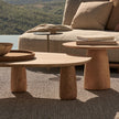 Mare sculptural glass side table by Tribù | Casa Design Group