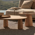 Mare sculptural glass side table by Tribù | Casa Design Group