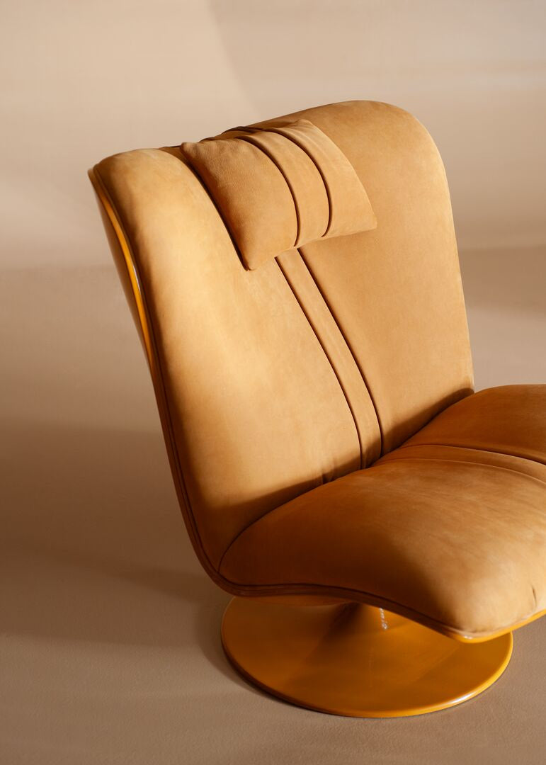 Marilyn Bergère Swivel Lounge Armchair by Draga & Aurel for Baxter | Casa Design Group