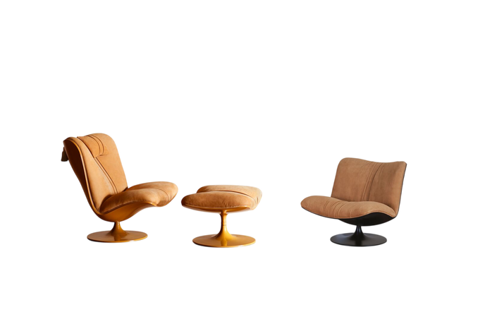 Marilyn Swivel Lounge Armchair by Draga & Aurel for Baxter | Casa Design Group